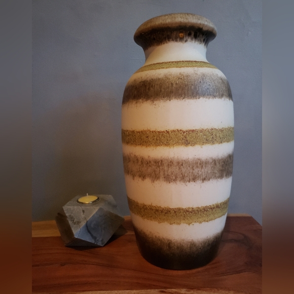 SCHEURICH, KERAMIK MCM W. GERMANY, 60'S CERAMIC VASE - Picture 10 of 10